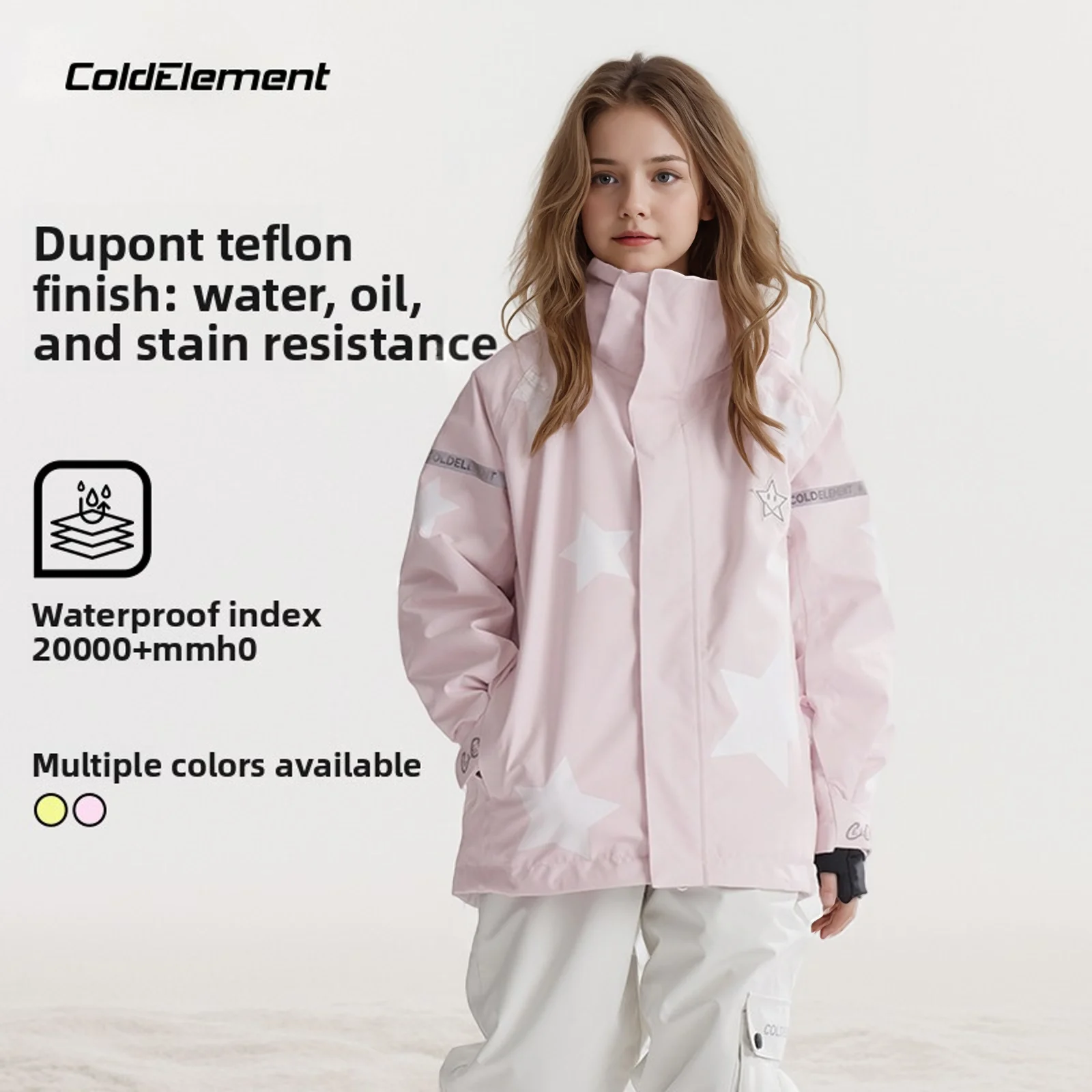 Coldelement Kids Ski Jacket - Waterproof, Windproof Outdoor Apparel For Autumn & Winter, Warm And Cozy Children's Ski Wear
Coldelement Kids Ski Jacket - Waterproof, Windproof Outdoor Apparel For Autumn & Winter, Warm And Cozy Children's Ski Wear