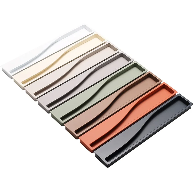 Cabinet Door Invisible Handle Minimalist White Modern Wardrobe Cabinet Drawer Long Handle Embedded Slotted Handle Hardware
Cabinet Door Invisible Handle Minimalist White Modern Wardrobe Cabinet Drawer Long Handle Embedded Slotted Handle Hardware