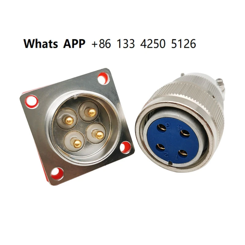 Vacuum airtightness aviation plug MX23-4 core 7/8/12/19 pin high temperature and high pressure resistant stainless steel socket
Vacuum airtightness aviation plug MX23-4 core 7/8/12/19 pin high temperature and high pressure resistant stainless steel socket