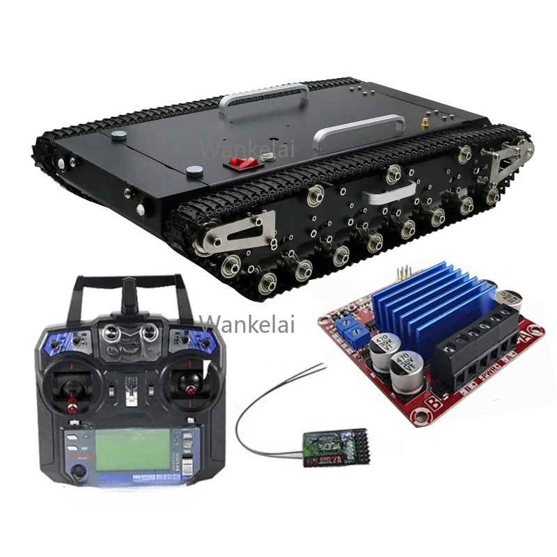 2025.4 WT-500S Tank Chassis Chassis Remote Control Smart Car With Complete Electronic Control System
2025.4 WT-500S Tank Chassis Chassis Remote Control Smart Car With Complete Electronic Control System