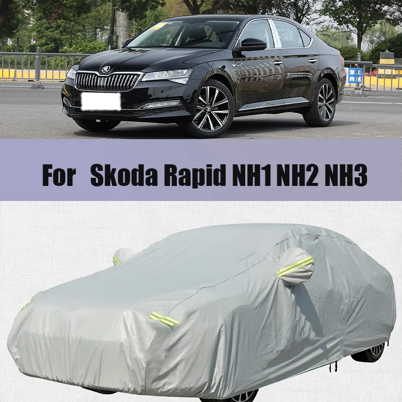 For Skoda Rapid NH1-3 Car Cover Outdoor Sun Shade Rain Snow Dust Frost Resistant Cover Car cover protection Four Season General
For Skoda Rapid NH1-3 Car Cover Outdoor Sun Shade Rain Snow Dust Frost Resistant Cover Car cover protection Four Season General
