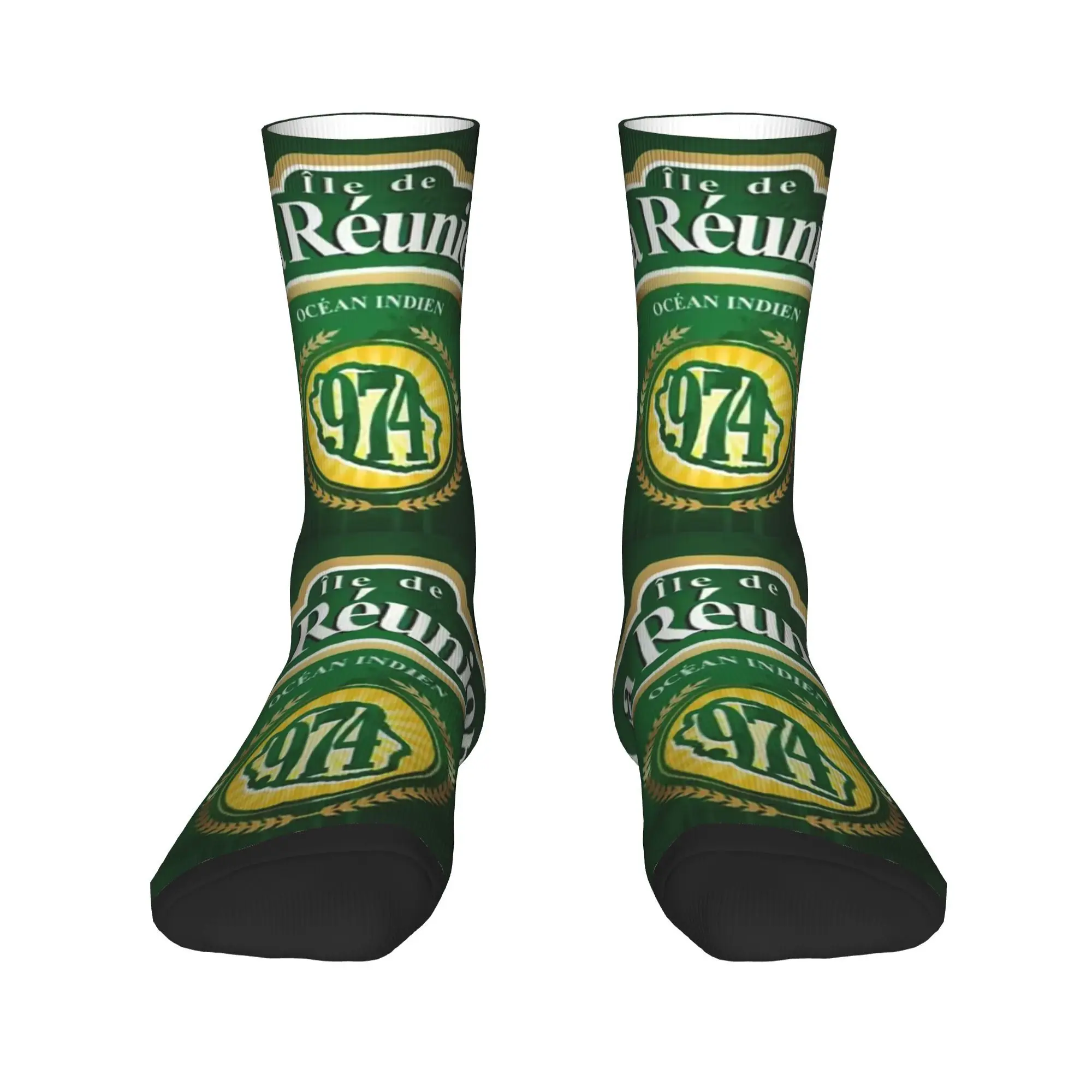 974 Reunion Island Flag Socks Harajuku Super Soft Stockings All Season Long Socks Accessories for Man's Woman's Gifts
974 Reunion Island Flag Socks Harajuku Super Soft Stockings All Season Long Socks Accessories for Man's Woman's Gifts
