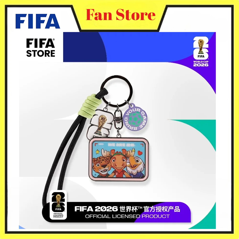 FIFA 2026 USA Canada Mexico World Cup Official Licensed Metal Mascot Keychain Bag Charm Car Pendant Ornament Gift
FIFA 2026 USA Canada Mexico World Cup Official Licensed Metal Mascot Keychain Bag Charm Car Pendant Ornament Gift