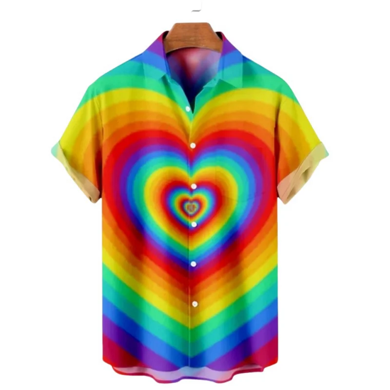 Rainbow Graphic Children's Clothing Boy's Shirt Fashion Short Sleeve Girl Tops Kids Summer Blouses Outdoor Hawaiian Shirt Boys
Rainbow Graphic Children's Clothing Boy's Shirt Fashion Short Sleeve Girl Tops Kids Summer Blouses Outdoor Hawaiian Shirt Boys