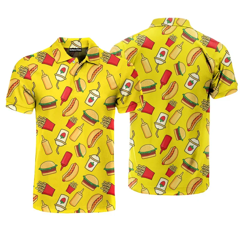 Summer Tropical Style Fashion Polo Shirts For Men Popular Lce Cream 3D Print Graphic Full Food Hip Hop Personality Golf Shirt
Summer Tropical Style Fashion Polo Shirts For Men Popular Lce Cream 3D Print Graphic Full Food Hip Hop Personality Golf Shirt
