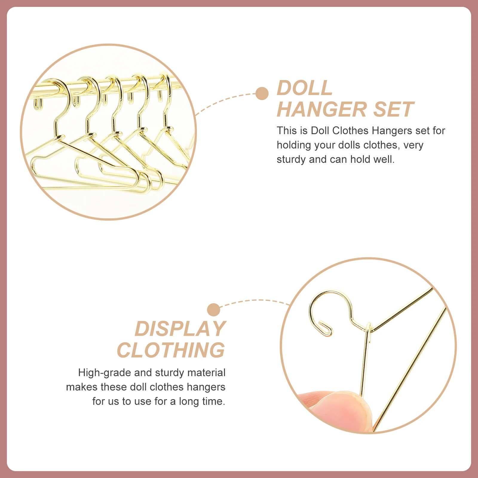 1 set Mini 15x12cm Gold Clothing Clothes Hangers Rack Toy Room Accessories Miniature Furniture Display Storage
1 set Mini 15x12cm Gold Clothing Clothes Hangers Rack Toy Room Accessories Miniature Furniture Display Storage