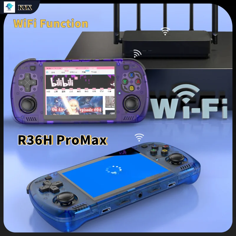 Оригинальный портативный ретро-эмулятор R36H ProMAX, портативные игровые консоли, геймпады, встроенная карта памяти 64 ГБ с Wi-Fi
Оригинальный портативный ретро-эмулятор R36H ProMAX, портативные игровые консоли, геймпады, встроенная карта памяти 64 ГБ с Wi-Fi