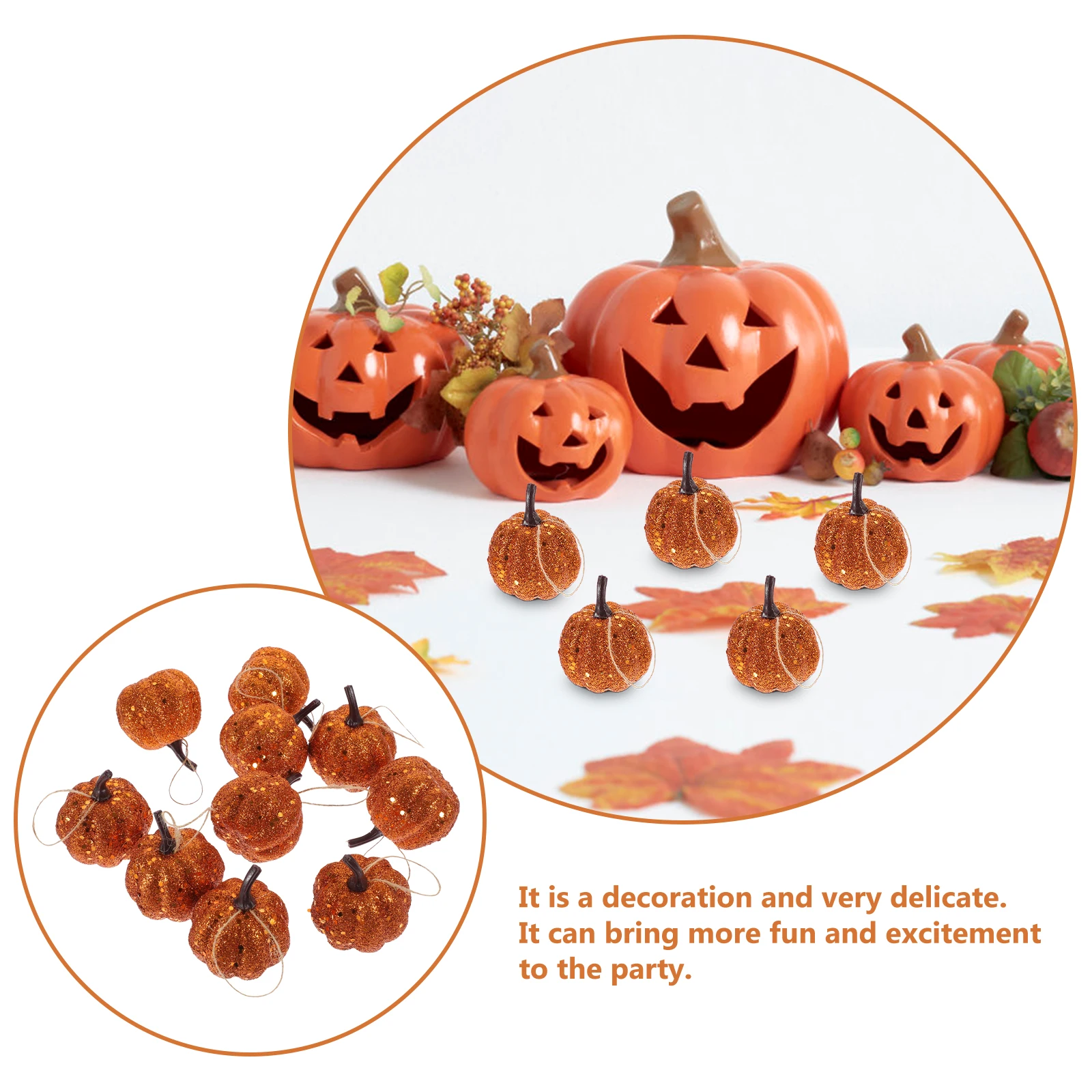 10pcs Foam Pumpkins Artificial Decoration Halloween Props Mini Centerpiece Fall Festival Thanksgiving Decor Simulated Vegetable
10pcs Foam Pumpkins Artificial Decoration Halloween Props Mini Centerpiece Fall Festival Thanksgiving Decor Simulated Vegetable