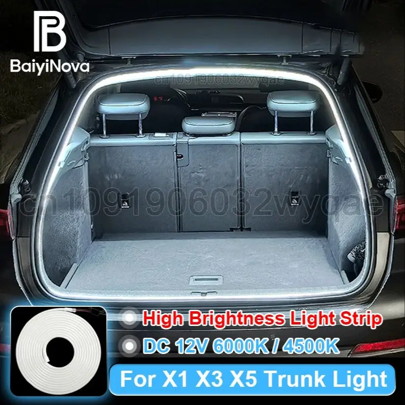 Для BMW X1 X3 X5 светодиодный автомобильный багажник, индивидуальный автомобильный атмосферный светильник, задние осветляющие полосы, автомобильные аксессуары для интерьера
Для BMW X1 X3 X5 светодиодный автомобильный багажник, индивидуальный автомобильный атмосферный светильник, задние осветляющие полосы, автомобильные аксессуары для интерьера