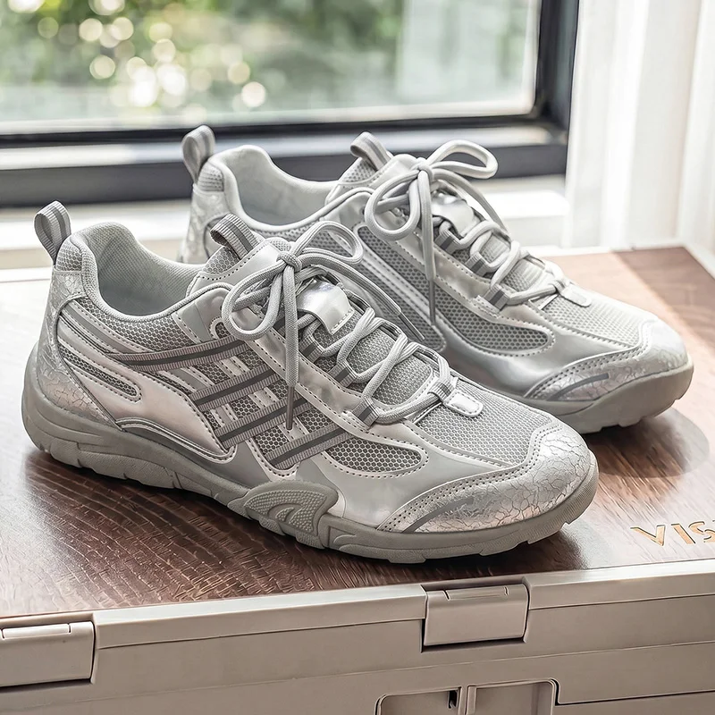 Men's Breathable Mesh Sport Shoes Casual Fashion Sneakers Flat Low Cut Rubber Sole Comfortable Spring 2026 Versatile
Men's Breathable Mesh Sport Shoes Casual Fashion Sneakers Flat Low Cut Rubber Sole Comfortable Spring 2026 Versatile
