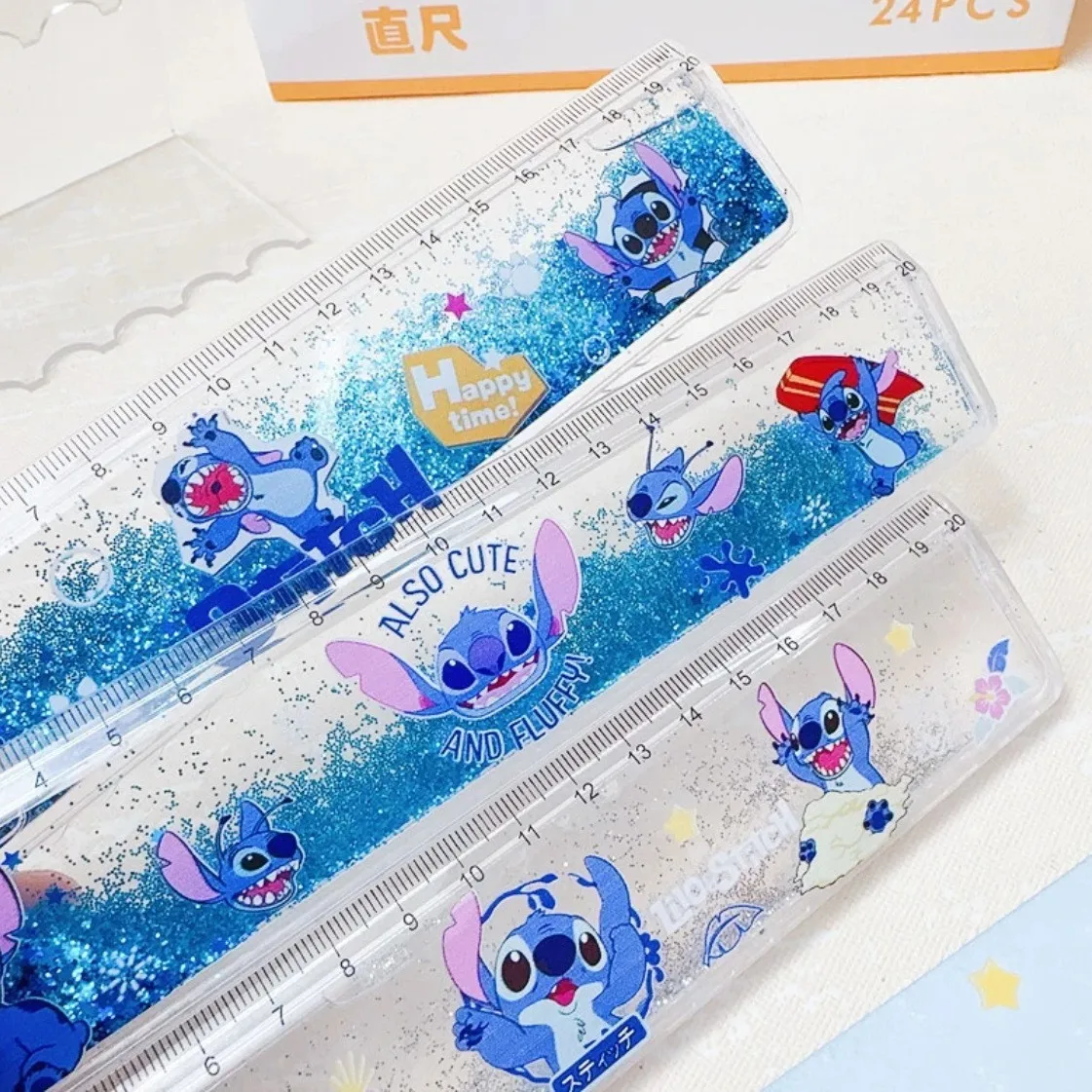 Cartoon Shining Brightly Stitch Angel Ruler Kids Stationery Student School Supplies Measure Drawing Accessories Child Gift
Cartoon Shining Brightly Stitch Angel Ruler Kids Stationery Student School Supplies Measure Drawing Accessories Child Gift