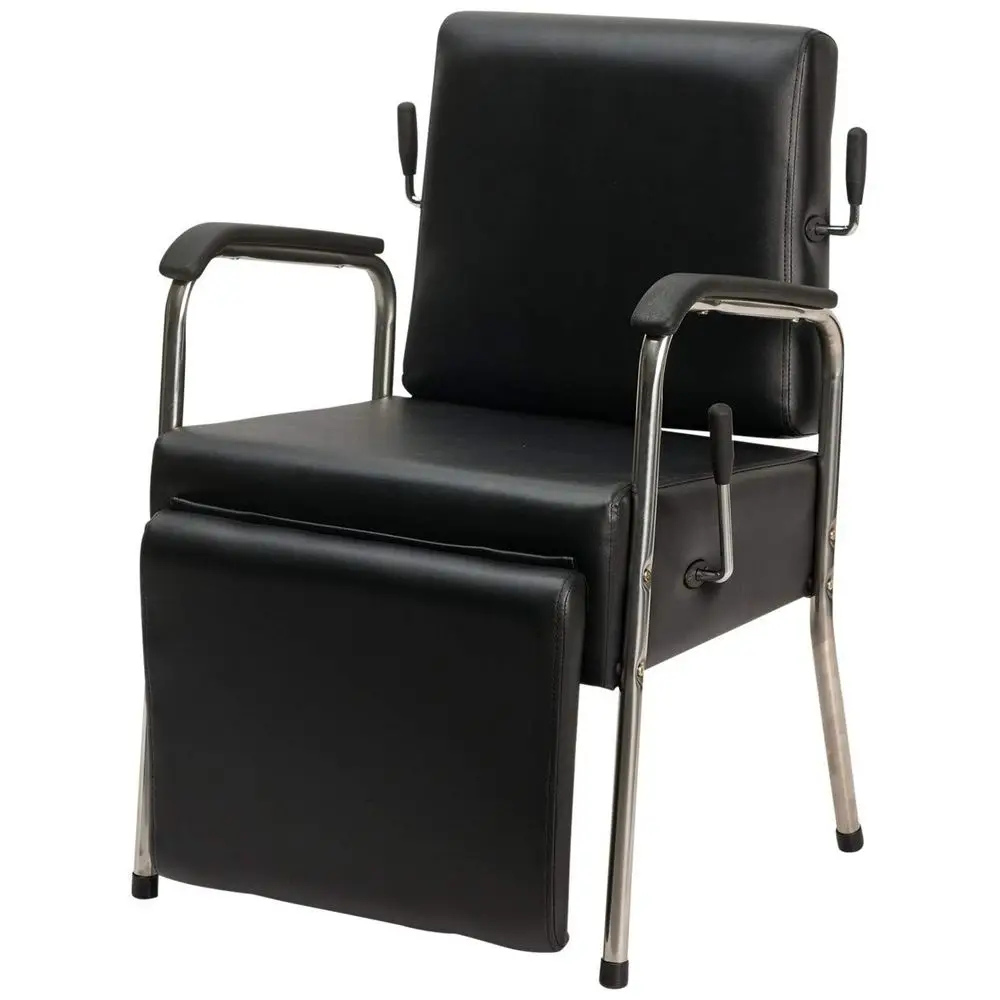 Jamie LeverControlled Reclining Shampoo Chair with KickOut Leg Rest Extra Thick Seat, Durable Chrome Arms, HeavyDuty Salon Furn
Jamie LeverControlled Reclining Shampoo Chair with KickOut Leg Rest Extra Thick Seat, Durable Chrome Arms, HeavyDuty Salon Furn