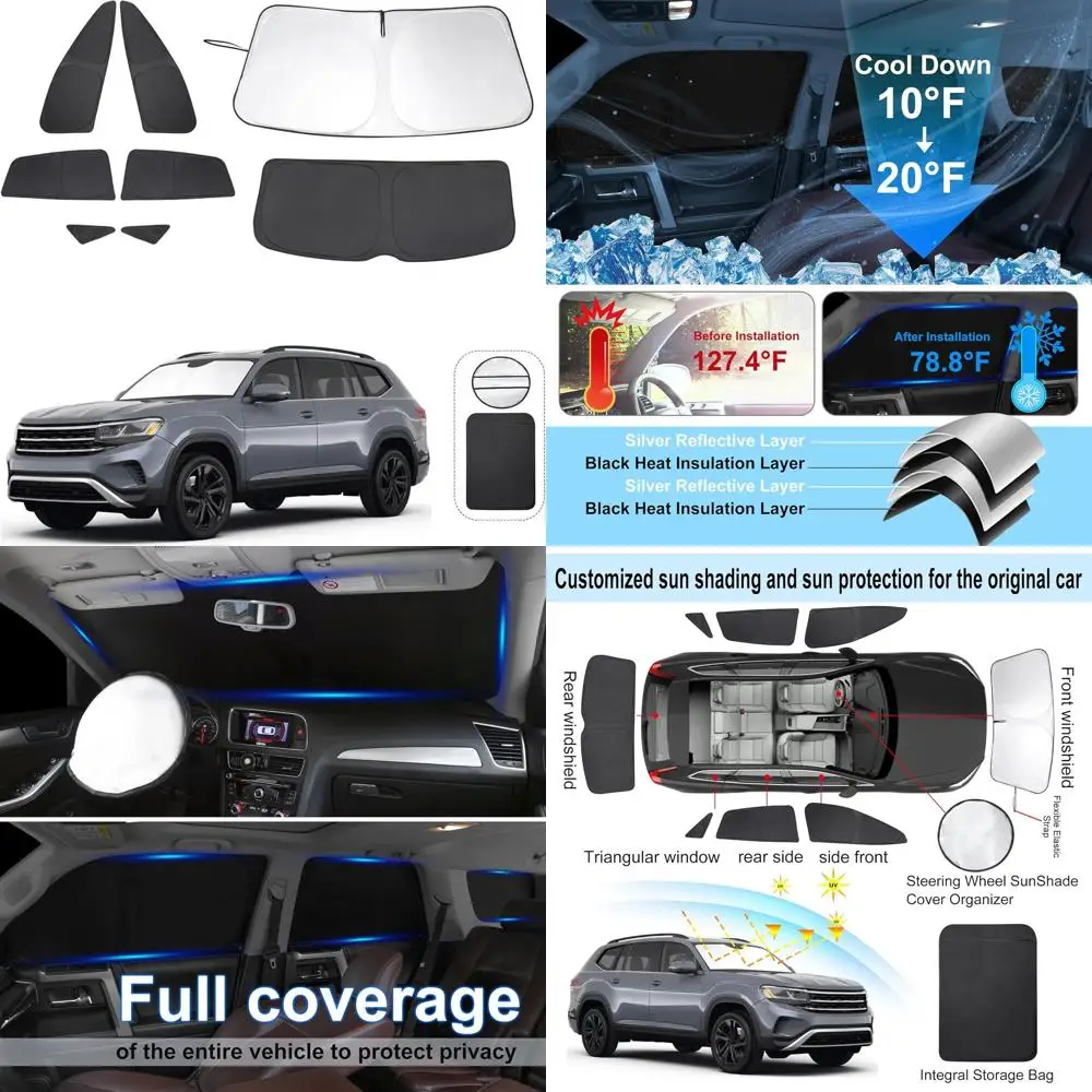 Настраиваемый складной комплект солнцезащитных козырьков для Volkswagen ID.4 2021-2026 гг., полная защита конфиденциальности и охлаждения.
Настраиваемый складной комплект солнцезащитных козырьков для Volkswagen ID.4 2021-2026 гг., полная защита конфиденциальности и охлаждения.