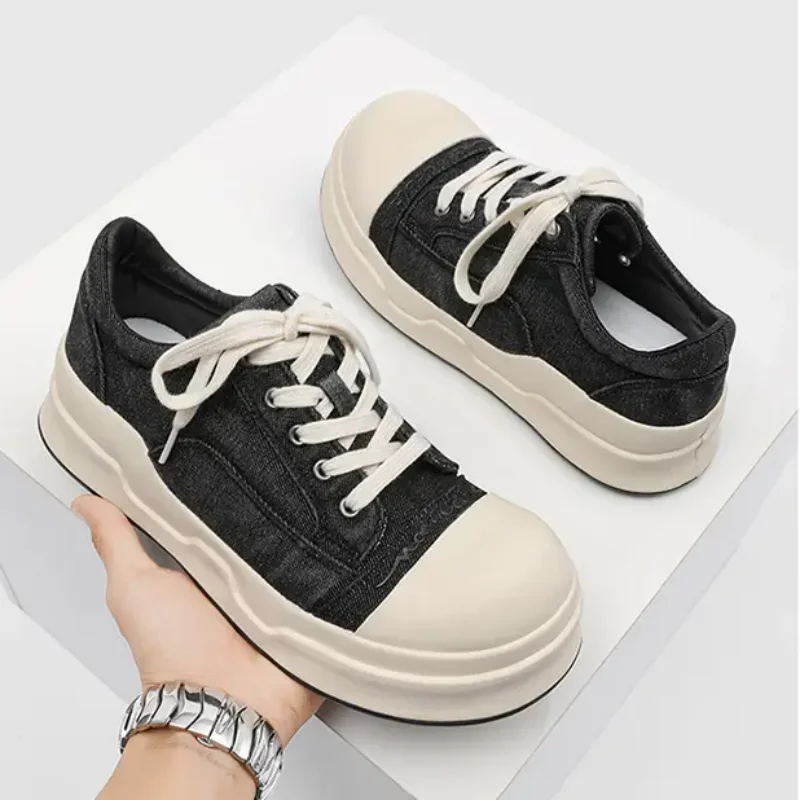 Thick Sole Comfortable Wear Resistant Outsole Footwear 2025 Autumn New Men Casual Shoes Fashion Anti Slip Breathable Man Sneaker
Thick Sole Comfortable Wear Resistant Outsole Footwear 2025 Autumn New Men Casual Shoes Fashion Anti Slip Breathable Man Sneaker