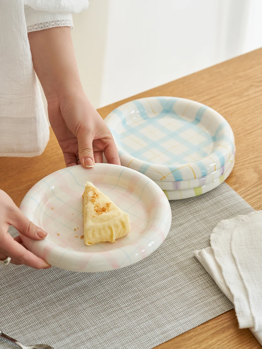 April Ins Sle круглая обеденная посуда Cerc, тарелка для торта, роскошная тарелка для завтрака, тарелка для домашнего использования, посуда
April Ins Sle круглая обеденная посуда Cerc, тарелка для торта, роскошная тарелка для завтрака, тарелка для домашнего использования, посуда