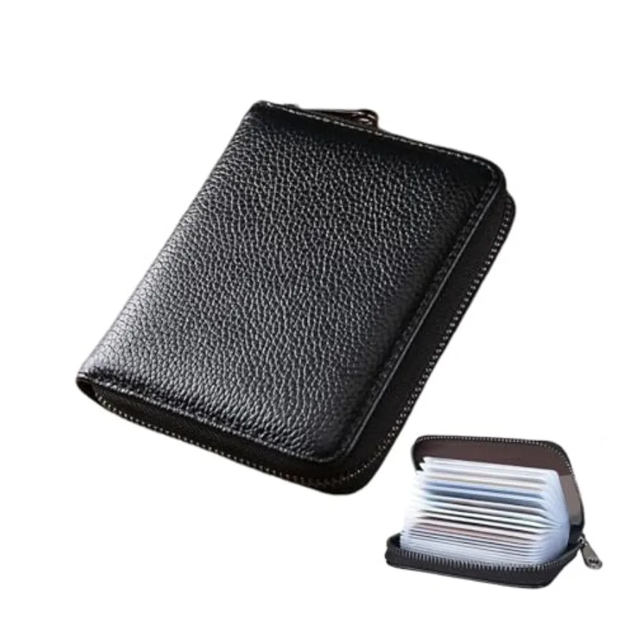 Business Credit Card Holder Organizer Wallet Binder Case Book for Men Women with 22 Card Slots
Business Credit Card Holder Organizer Wallet Binder Case Book for Men Women with 22 Card Slots