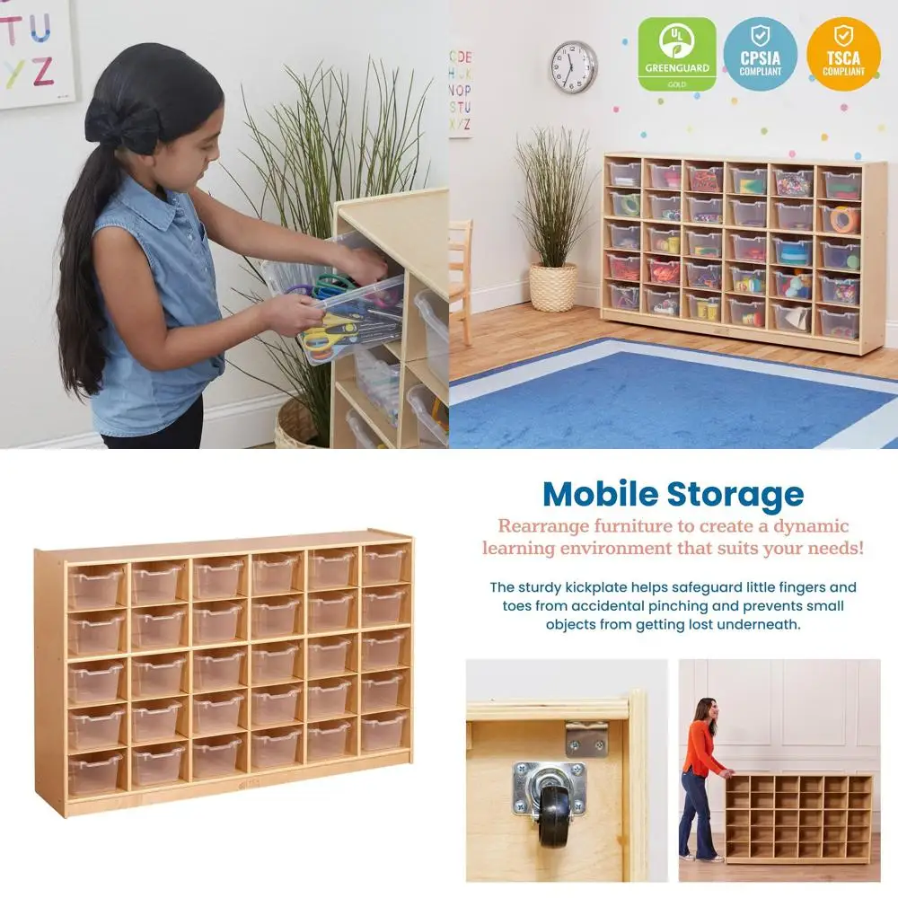 Мобильный шкаф-тумба на 30 секций с 30 передними отсеками для хранения, 5x6, натуральный, прозрачный, для использования в классах
Мобильный шкаф-тумба на 30 секций с 30 передними отсеками для хранения, 5x6, натуральный, прозрачный, для использования в классах