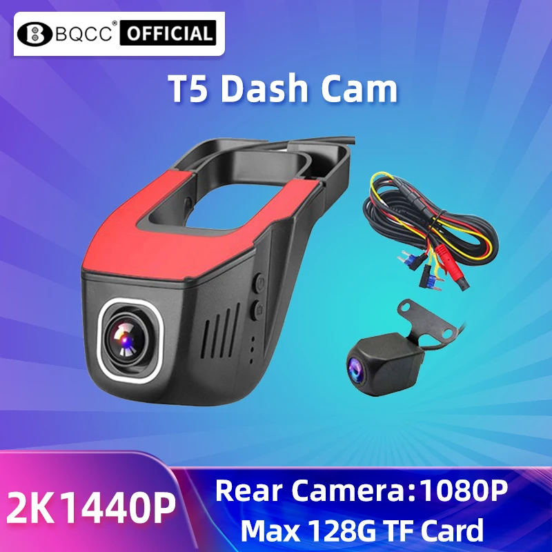 BQCC Dash Cam 2K Ultra HD 1440P 1080P Driving Recorder WiFI Night Vision Fuse Box Max 128G TF Card
BQCC Dash Cam 2K Ultra HD 1440P 1080P Driving Recorder WiFI Night Vision Fuse Box Max 128G TF Card