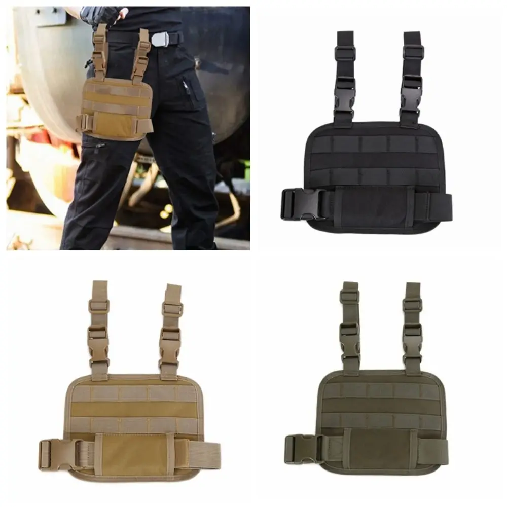 Universal Adjustable Drop Leg Platform Leggings Pannier Thigh Strap Pouch Portable Molle Thigh Rig Panel
Universal Adjustable Drop Leg Platform Leggings Pannier Thigh Strap Pouch Portable Molle Thigh Rig Panel