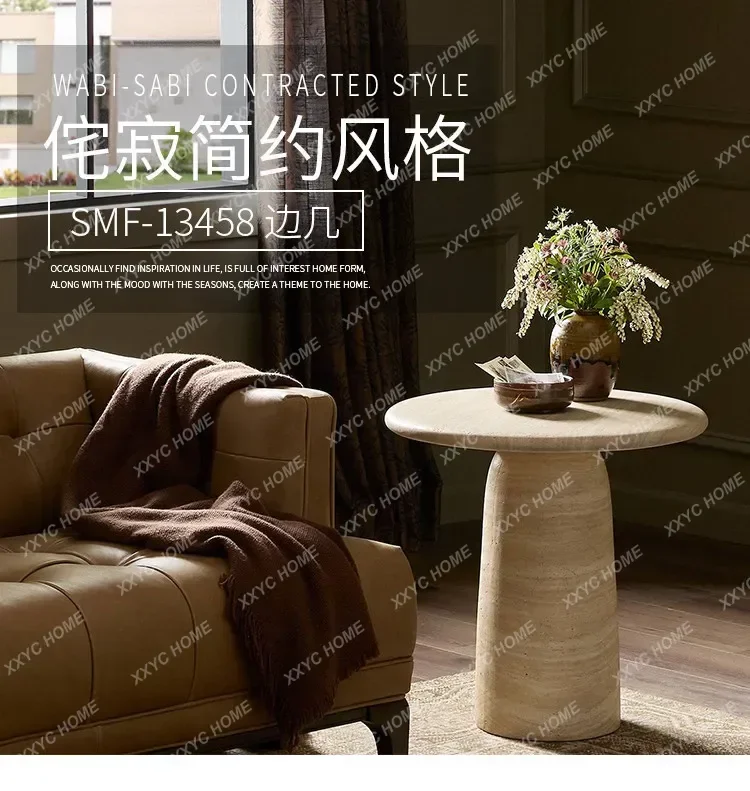 Creative art sense side table light luxury high grade imitation travertine side table leisure balcony outdoor small coffee t
Creative art sense side table light luxury high grade imitation travertine side table leisure balcony outdoor small coffee t