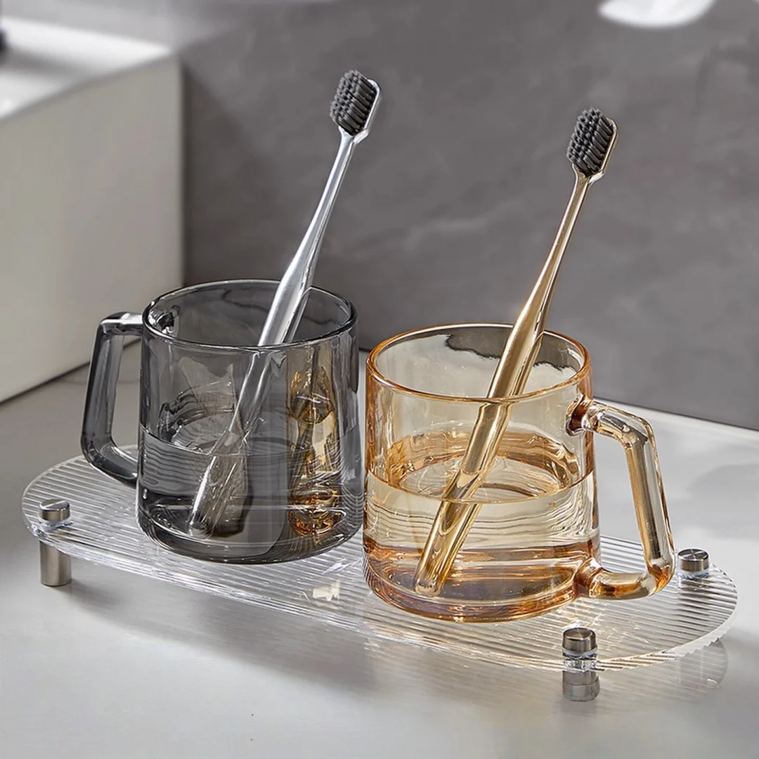 350ML Bathroom Toothbrush Cup Wash Brush Cup Mouthwash Cup Glass Toothbrush Couple Mugs Nordic Travel Set Bathroom Accessories
350ML Bathroom Toothbrush Cup Wash Brush Cup Mouthwash Cup Glass Toothbrush Couple Mugs Nordic Travel Set Bathroom Accessories