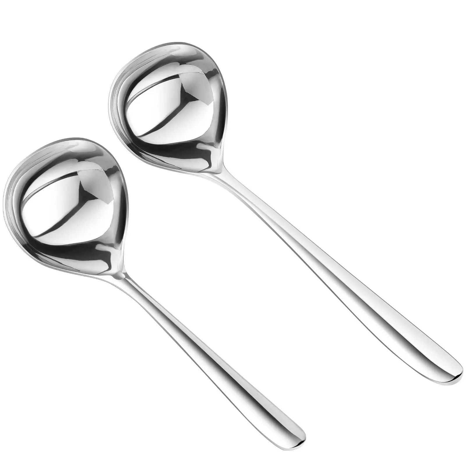 Stainless Steel Soup Ladle Cooking Spoons Kitchen Tool Lightweight Smooth Edges Heat Resistant Handle Easy Clean Suitable Home
Stainless Steel Soup Ladle Cooking Spoons Kitchen Tool Lightweight Smooth Edges Heat Resistant Handle Easy Clean Suitable Home