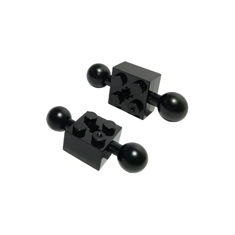 BRICK 2X2, W/ 2 BALLS, DIA. Ø10,2 Compatible 17114 57908 Modified Bricks Self-Locking Bricks Building Blocks Toys Accessories
BRICK 2X2, W/ 2 BALLS, DIA. Ø10,2 Compatible 17114 57908 Modified Bricks Self-Locking Bricks Building Blocks Toys Accessories