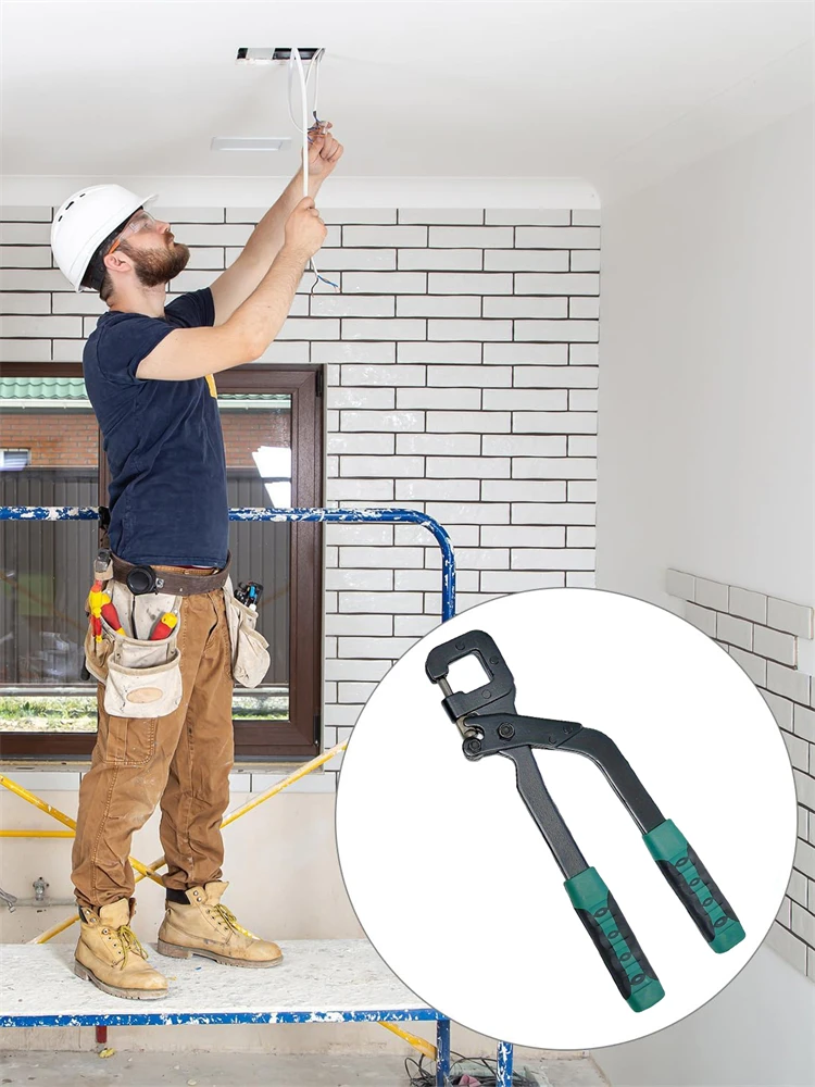 1PC keel pliers ceiling punch pliers drywall plastering tools industrial-grade one-handed keel pliers cutting/bending/gripping 
1PC keel pliers ceiling punch pliers drywall plastering tools industrial-grade one-handed keel pliers cutting/bending/gripping