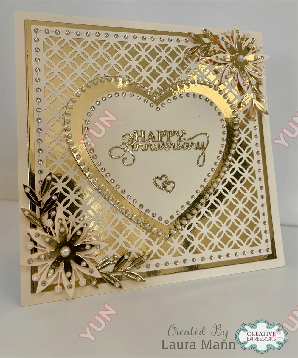 Valentine's Day Collection by Creative Expressions Dies Celebration Cake Tiara Hearts Butterflies Die Set DIY Scrapbooking Card
Valentine's Day Collection by Creative Expressions Dies Celebration Cake Tiara Hearts Butterflies Die Set DIY Scrapbooking Card