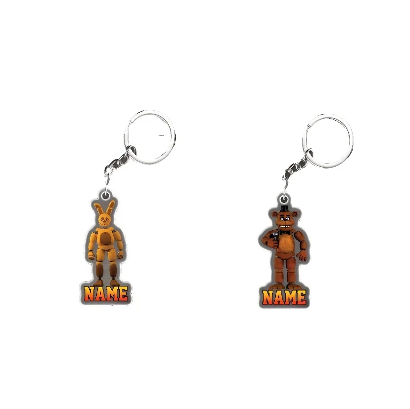 Midnight Animatronic Bear Plush Toy Soft Stuffed Cartoon Keychain Collection Gifts Bag Charms Key Chain Pendant New Ornaments
Midnight Animatronic Bear Plush Toy Soft Stuffed Cartoon Keychain Collection Gifts Bag Charms Key Chain Pendant New Ornaments