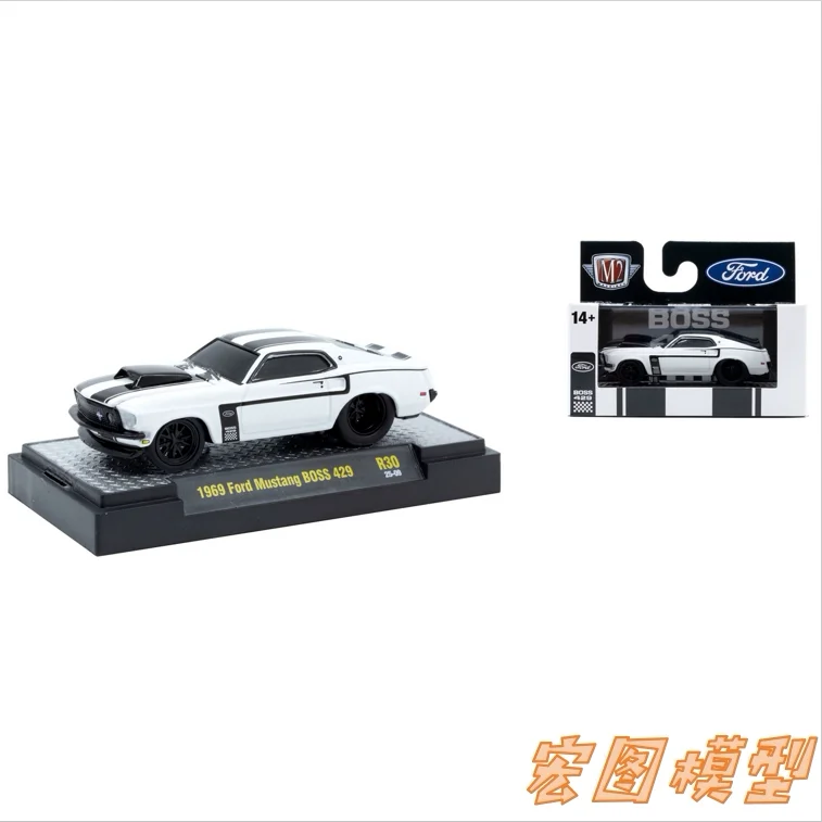 M2 Machines 1:64 1969 Ford Mustang BOSS 429 diecast alloy car model Children's toys and gifts
M2 Machines 1:64 1969 Ford Mustang BOSS 429 diecast alloy car model Children's toys and gifts