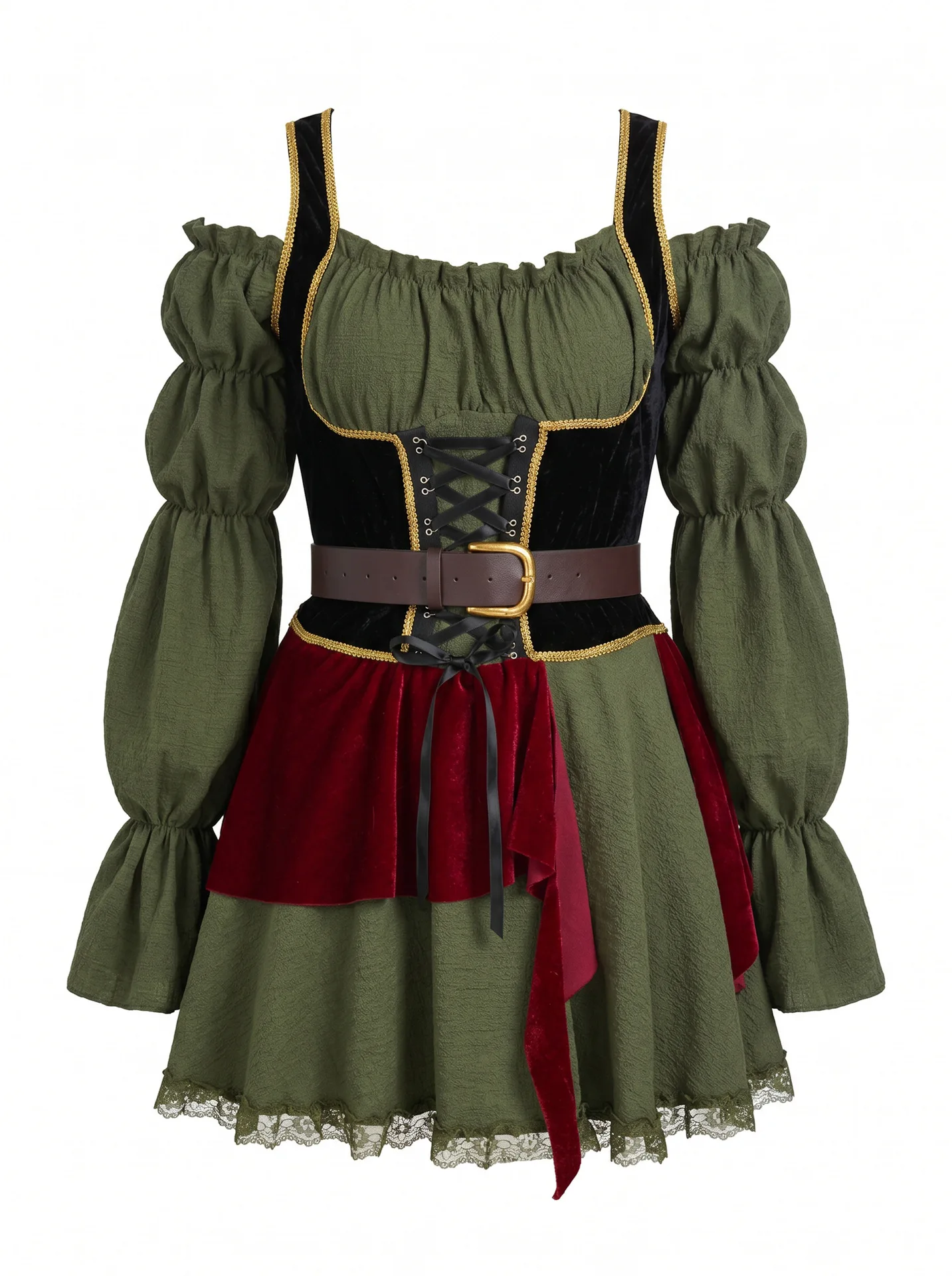 Halloween Vintage Pirate Cosplay Costume Dress Medieval Renaissance Outfit Carnival Party Stage Performance Fancy Dress
Halloween Vintage Pirate Cosplay Costume Dress Medieval Renaissance Outfit Carnival Party Stage Performance Fancy Dress