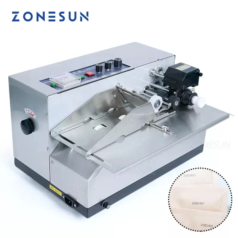 ZONESUN ZS-MY380 10-25mm Thickness MY-380F Produce Solid Dry Ink Roll Coding Card Bag Date Printer Machine
ZONESUN ZS-MY380 10-25mm Thickness MY-380F Produce Solid Dry Ink Roll Coding Card Bag Date Printer Machine