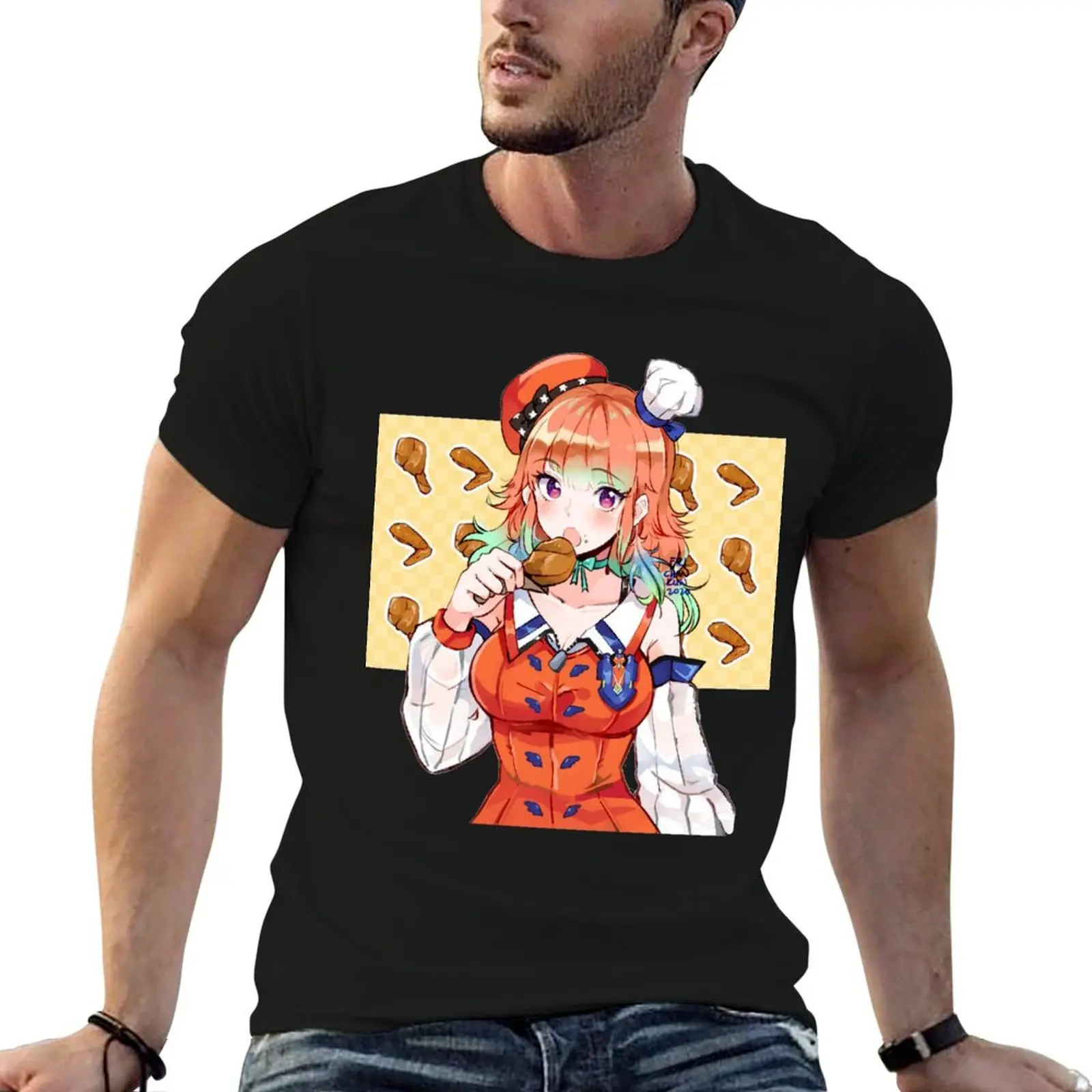 Футболка TAKANASHI KIARA, мужские футболки с принтом, хлопковая футболка
Футболка TAKANASHI KIARA, мужские футболки с принтом, хлопковая футболка