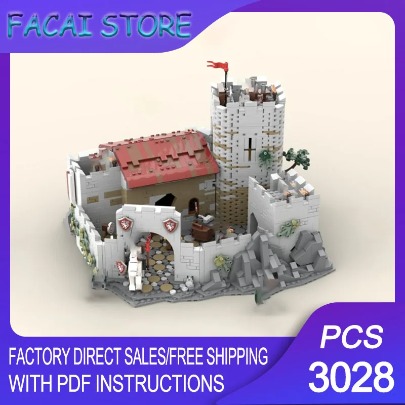 Medieval Castle Model Moc Building Brick Modular Griffin Knights' Fortress Technology Blocks Christmas DIY Toy Construction Gift
Medieval Castle Model Moc Building Brick Modular Griffin Knights' Fortress Technology Blocks Christmas DIY Toy Construction Gift