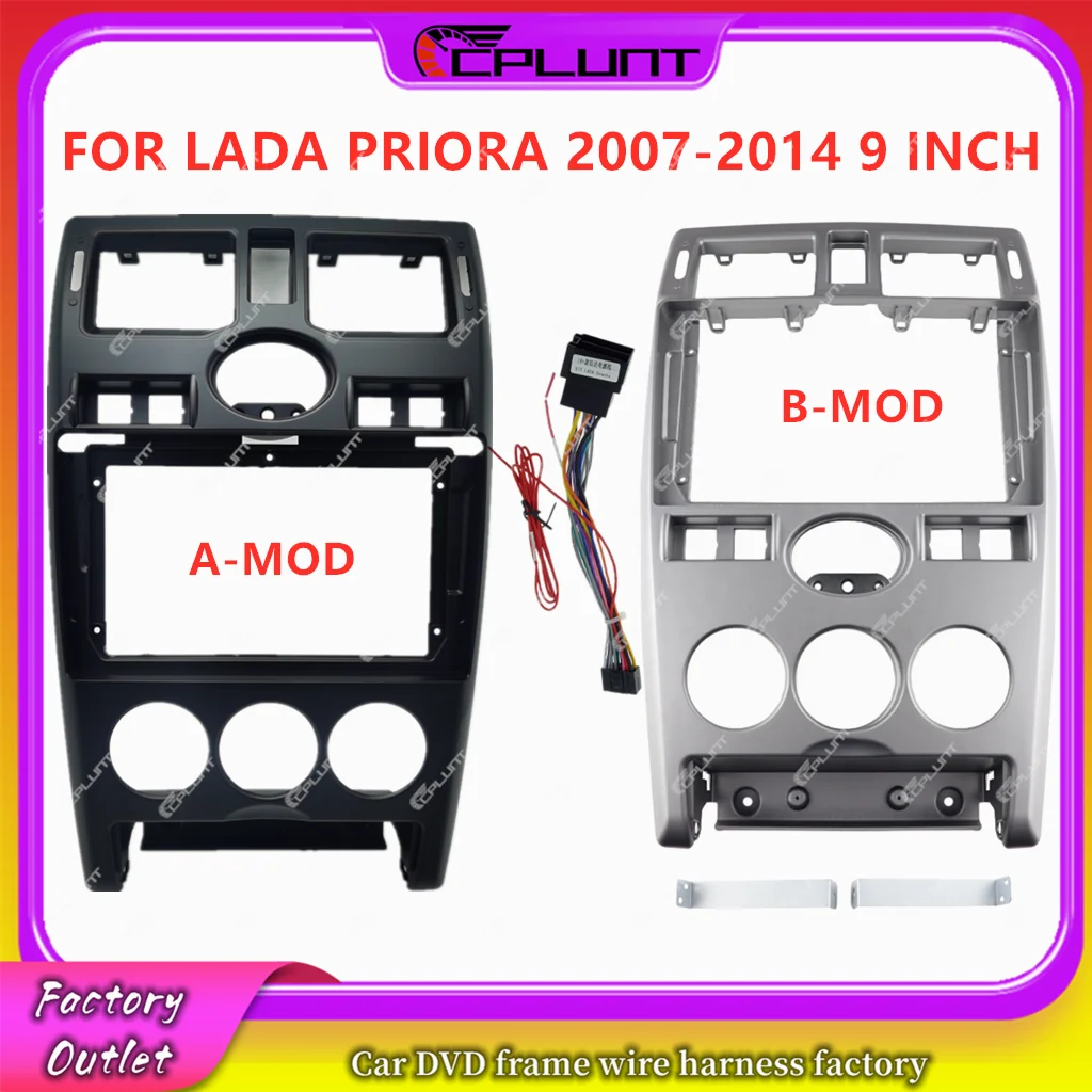 2 Din Car Stereo Radio Frame Fascia Adapter For LADA PRIORA 2007-2014 9 INCH Android DVD Dash Fitting Panel Kit
2 Din Car Stereo Radio Frame Fascia Adapter For LADA PRIORA 2007-2014 9 INCH Android DVD Dash Fitting Panel Kit