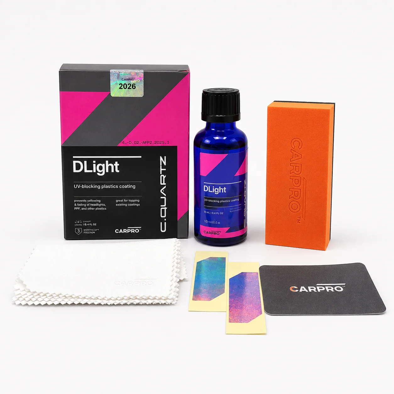 For Car CQUARTZ DLight UV Ceramic Headlight Coating Long-Lasting Protection Coating for Car Care Headlights and PPF Plastics
For Car CQUARTZ DLight UV Ceramic Headlight Coating Long-Lasting Protection Coating for Car Care Headlights and PPF Plastics
