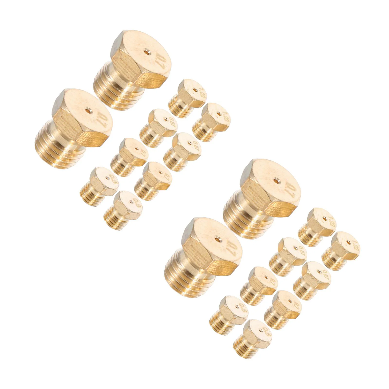 20 pcs Home Gas Stove Parts Brass Nozzle For Household Gas Jet Gas Burners Replacement Accessories Brass Stove Stove Part
20 pcs Home Gas Stove Parts Brass Nozzle For Household Gas Jet Gas Burners Replacement Accessories Brass Stove Stove Part