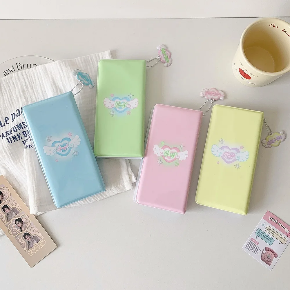 Love Heart Korean Photocard Holder PVC Card Cover Keychain Pendant ID Photo Photocard Frame Picture Idol Photo Card
Love Heart Korean Photocard Holder PVC Card Cover Keychain Pendant ID Photo Photocard Frame Picture Idol Photo Card