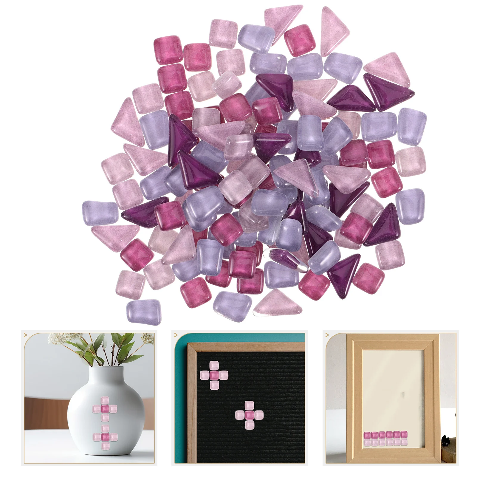 1Set Mosaic Tiles Glass Flat Back Purple Shades Small Tiles for DIY Craft Supplies Home Decoration Flat Back Pieces for DIY
1Set Mosaic Tiles Glass Flat Back Purple Shades Small Tiles for DIY Craft Supplies Home Decoration Flat Back Pieces for DIY