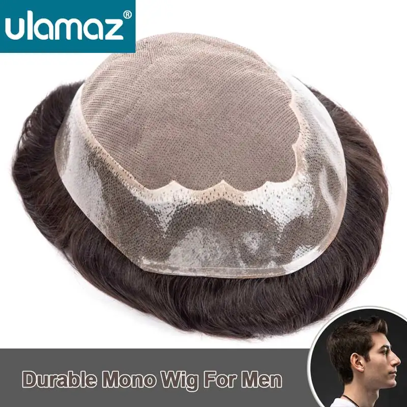 Capillary Prosthesis Mono PU Wig For Man Double-Knots Male Hair Prosthesis Mono Toupee Human Hair Men Wig Hair System For Man
Capillary Prosthesis Mono PU Wig For Man Double-Knots Male Hair Prosthesis Mono Toupee Human Hair Men Wig Hair System For Man
