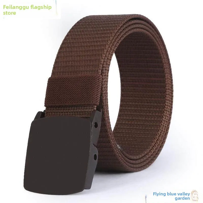 No Metal Belt Outdoor Tactical Canvas Military Training Men's Belt Automatic Buckle Pants Belt Sports Style Smooth Buckle
No Metal Belt Outdoor Tactical Canvas Military Training Men's Belt Automatic Buckle Pants Belt Sports Style Smooth Buckle