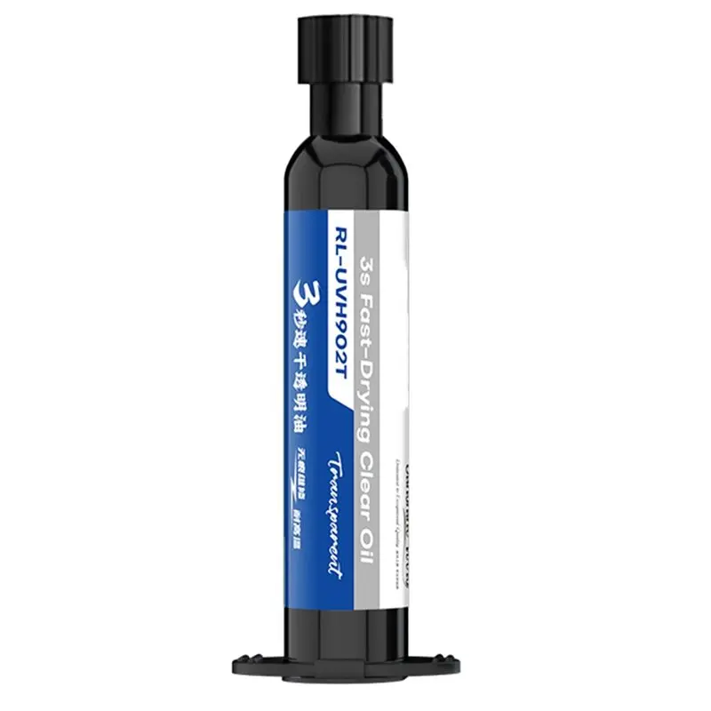 ABGR-Solder Mask For Phone Repair RL-UVH902T 10CC Quick-Drying Solder Mask 3S Quick Drying Transparent Oil
ABGR-Solder Mask For Phone Repair RL-UVH902T 10CC Quick-Drying Solder Mask 3S Quick Drying Transparent Oil