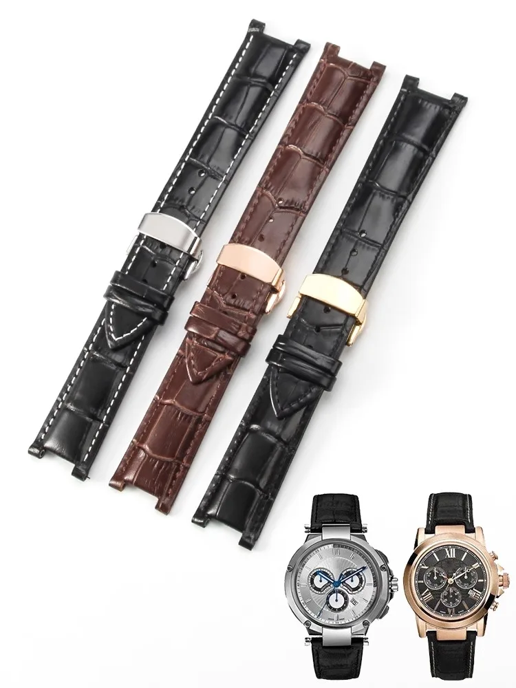 For Gucci Guess 20x11 22x13mm Double Press Buckle Genuine Leather Ya133309 Comfortable Breathable Concave Interface Watch Strap
For Gucci Guess 20x11 22x13mm Double Press Buckle Genuine Leather Ya133309 Comfortable Breathable Concave Interface Watch Strap