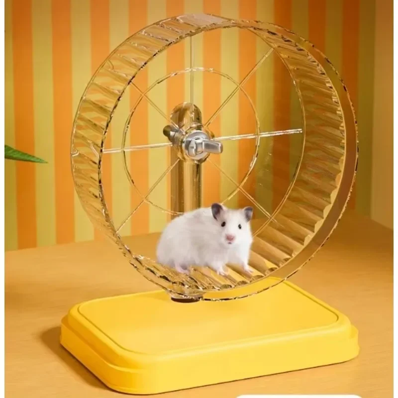 Silent Hamster Wheel Quiet Spinner Small Animals Running Exercise Wheels With Height Adjustable Stand for Dwarf Hamsters
Silent Hamster Wheel Quiet Spinner Small Animals Running Exercise Wheels With Height Adjustable Stand for Dwarf Hamsters