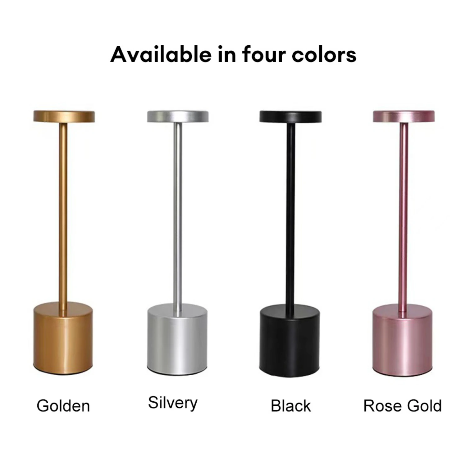 Creative Table Lamp USB Rechargeable Night Light Stepless Dimming Table Lamp Bedside Lamp Hotel Decoration
Creative Table Lamp USB Rechargeable Night Light Stepless Dimming Table Lamp Bedside Lamp Hotel Decoration
