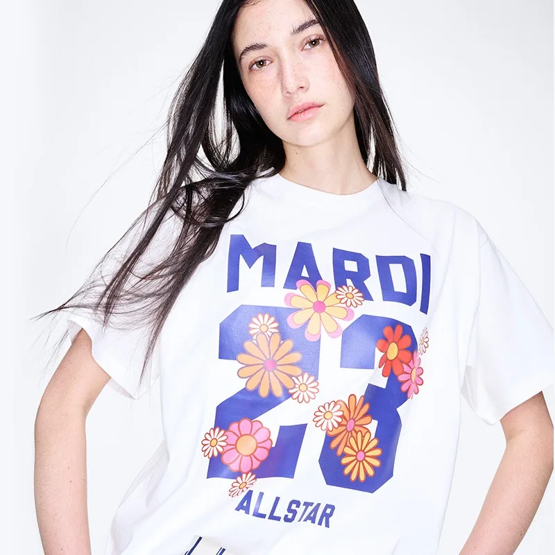 MARDI MERCREDI Street Trend Clothing Pattern Printing Summer Luxury Brand Cotton Men's and Women's T-Shirts Short Sleeves
MARDI MERCREDI Street Trend Clothing Pattern Printing Summer Luxury Brand Cotton Men's and Women's T-Shirts Short Sleeves