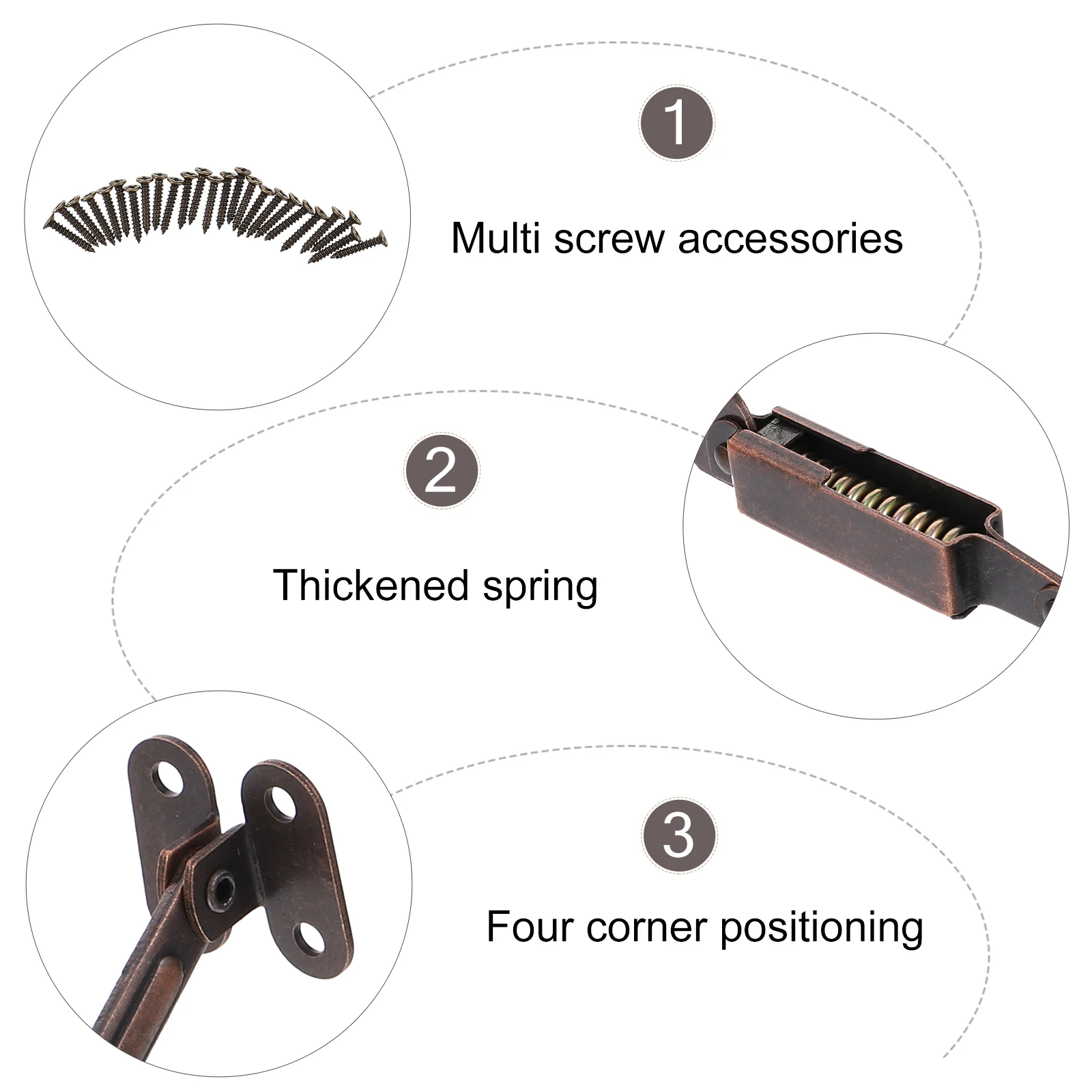 2Pcs Hinge Durable Iron Lid Stay Slow Close Cabinet Box Chest Home Hardwares Support Hinge Cabinet Hardwares 
2Pcs Hinge Durable Iron Lid Stay Slow Close Cabinet Box Chest Home Hardwares Support Hinge Cabinet Hardwares