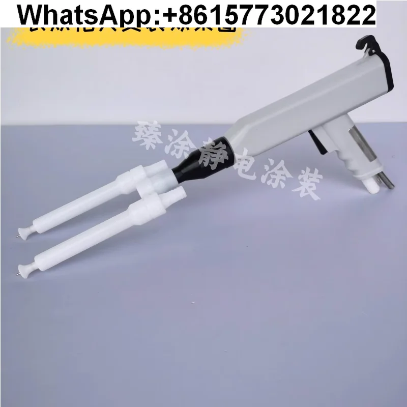 Electrostatic spray gun double gun head KCI Jinma Wagner conductive needle nozzle special accessories for powder spray gun
Electrostatic spray gun double gun head KCI Jinma Wagner conductive needle nozzle special accessories for powder spray gun