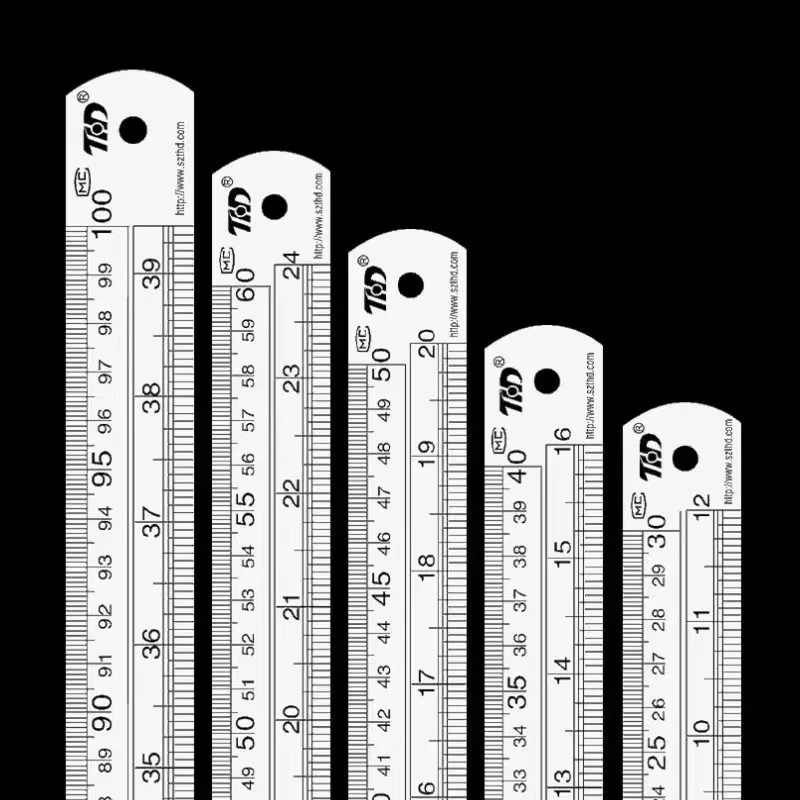 Double Side Stainless Steel Straight Ruler Metric Rule Precision Measuring Tool 15cm/6 inch 30cm/12 inch School Office Supplies
Double Side Stainless Steel Straight Ruler Metric Rule Precision Measuring Tool 15cm/6 inch 30cm/12 inch School Office Supplies